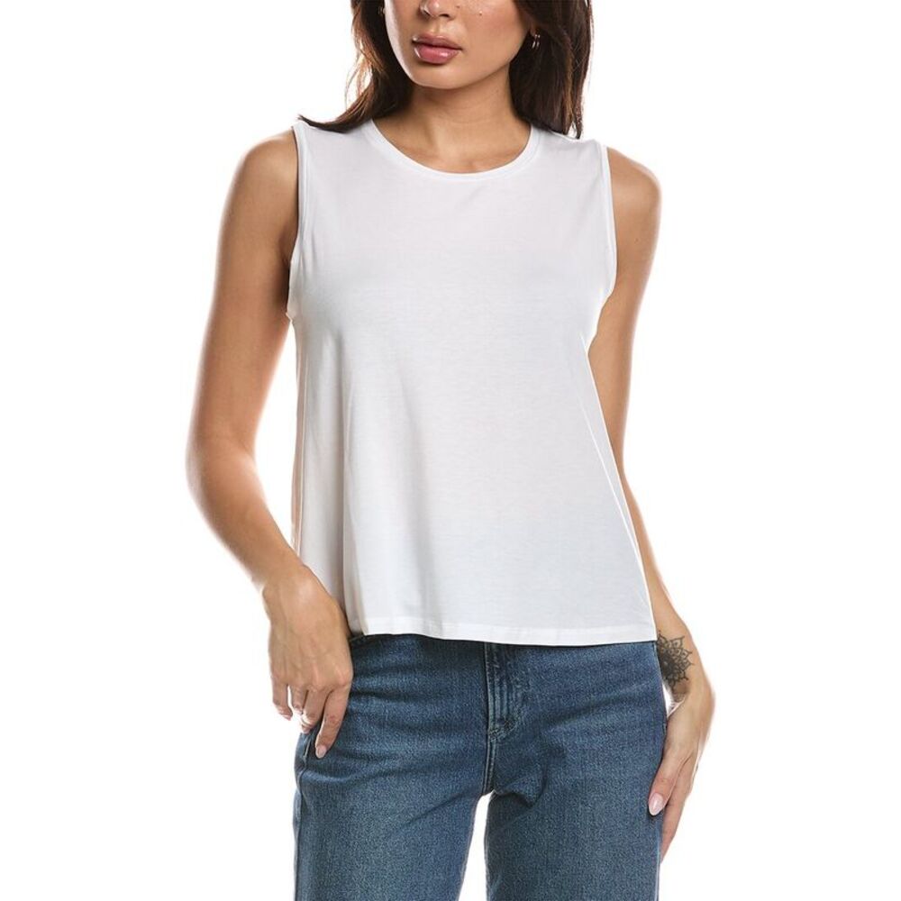 Eileen Fisher Womens  Shell, White